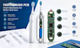 design ergonomic toothbrush pcb