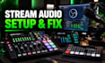 fix obs audio routing goxlr wave link rodecaster and atem mini