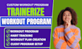 be trainerize virtual assistant upload workout program in trainerize for coaches