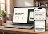 design modern website UI UX