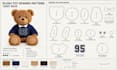 create a plush sewing pattern and tech pack for manufacturing