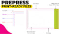 create box packaging prepress dieline cut and design die cut lines template