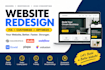 fix redesign customize squarespace duda pixpa volusion webflow ecwid websites