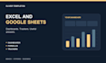 create excel and google sheets dashboards and business trackers