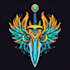 design fantasy game logo