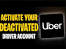 uber, amazon flex reactivation, spark reactivation and lyft