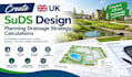 provide UK suds design suds report flood risk drainage plan and assessment