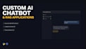build custom ai chatbot and rag app using langchain and python