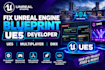 fix unreal engine blueprint ue5 developer ue5 muitiplayer dmx unreal engine