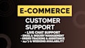 be your ecommerce live chat and customer support agent