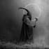 create black and white fantasy art