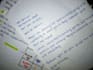 handwrite neat letters, notes, and assignments