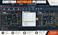 develop custom autocad plugin API addin and automation tools