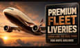 hand craft a custom airplane livery for msfs 2024 flight simulator