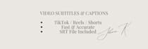 provide accurate video captions, subtitles