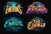 do fantasy game logo