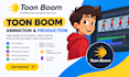 create toon boom harmony 2d character animation, rigging cartoon character