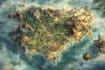 draw fantasy map illustration