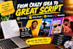 write creative comedy script, funny meme, movie script, spicy romance script