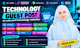 publish a tech guest post on high authority tech websites