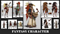 do stylized and amazing characters for you