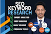 do the best keywords researcher ,seo and competitor analysis