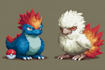 do pixel art in pokemon style