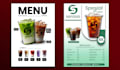 design a professional menu ,food menu, drink menu