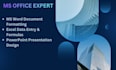 do ms word formatting and power point design