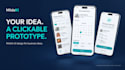 design a clickable mobile app for your business idea