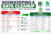 do bookkeeping, bank reconciliation and financial data entry