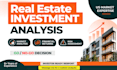 do real estate investment analysis and underwriting report