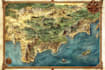illustration fantasy map illustration