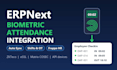 integrate biometric attendance device with erpnext hrms
