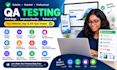 do QA testing, app testing, website testing, and ios app review