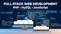 build a full website with frontend backend and database