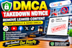 remove leaked content and send dmca takedown from google under dmca