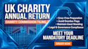 prepare UK charity annual return and trustee compliance report