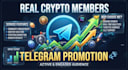 crypto telegram promotion and marketing to grow telegram subscribers