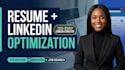 write your resume and optimize your linkedin