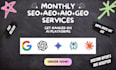 do website onpage SEO, technical optimization, and GEO for google and chatgpt