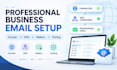 set up your domain and professional business email