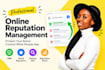 do online reputation management ORM brand reputation and reverse SEO optimizatio