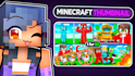 make trending minecraft thumbnails