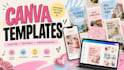 design professional and editable canva templates
