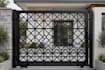 design modern sliding gate, grill, and railing 2d con