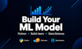 build a machine learning model using python and scikit learn