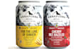 design premium can labels, bottle labels, beverage packaging