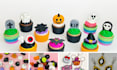design 3d halloween fidget clicker toys and spooky keychain models