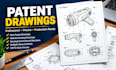 create professional patent drawings  patent illustrations and revisions